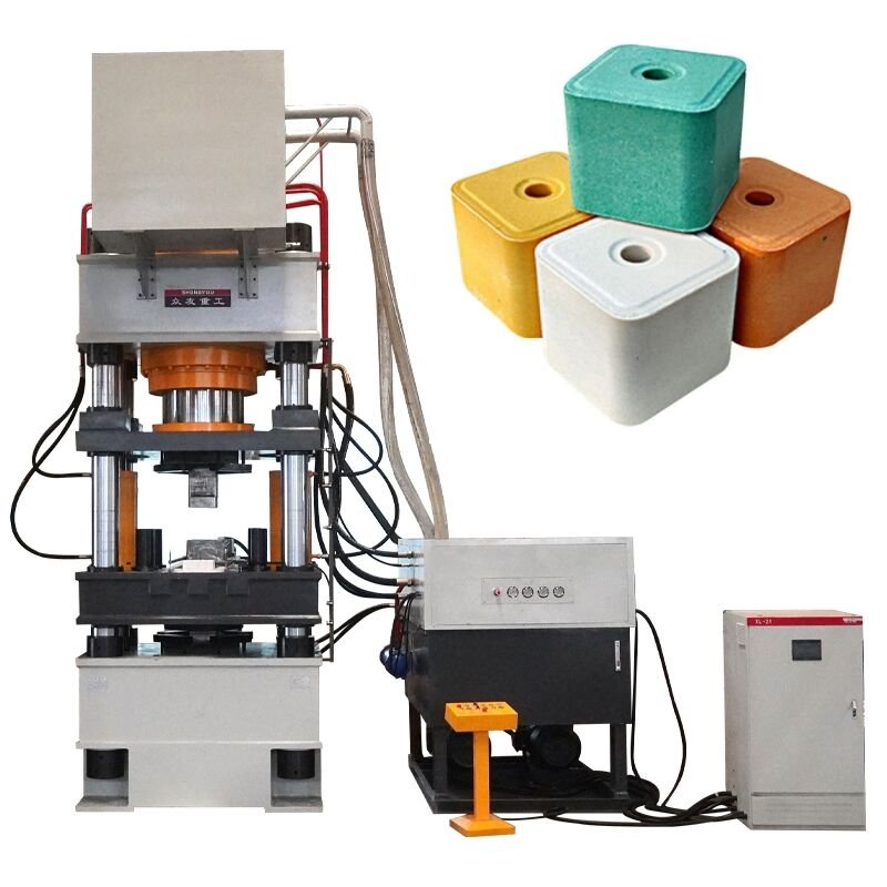 1000T Animal Licking Salt Block Making Machine