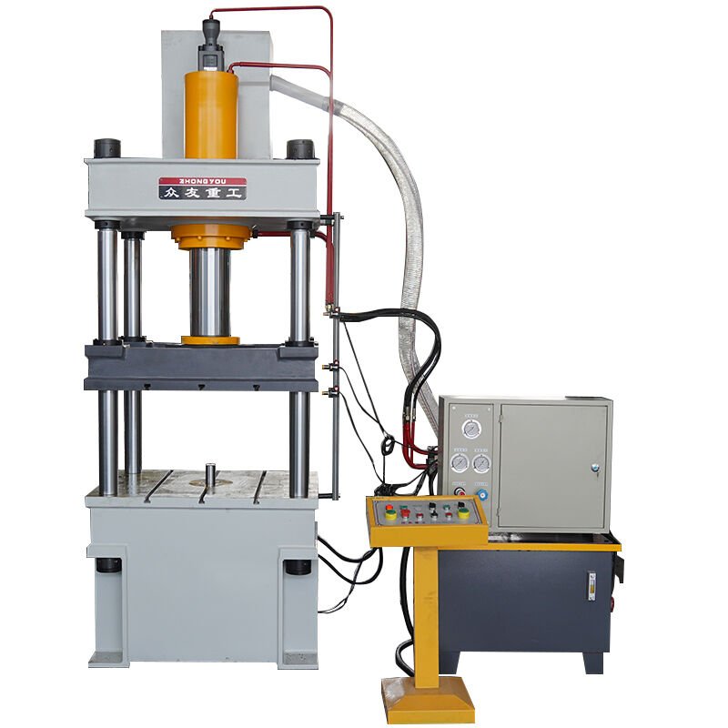200T  4 post  Hydraulic Press Punching and Cutting Machine