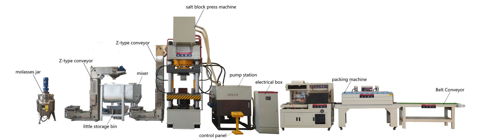Hydraulic Salt Brick Press Machine for Livestock Salt Lick Blocks