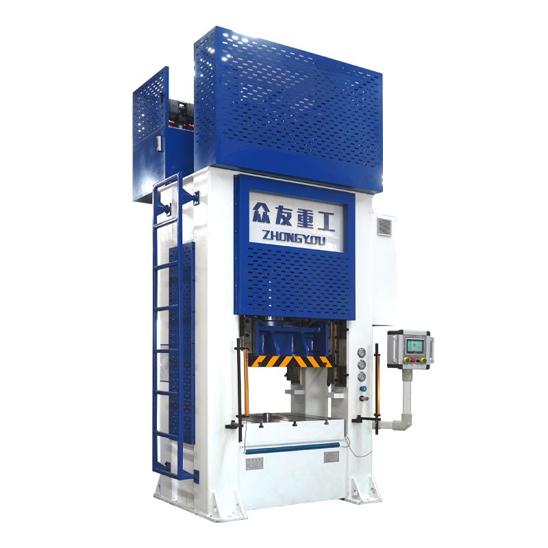 315 Ton Frame Structure Servo Metal Hot Forging Hydraulic Press with Water Cooling, Suspension Arm and Touch Screen