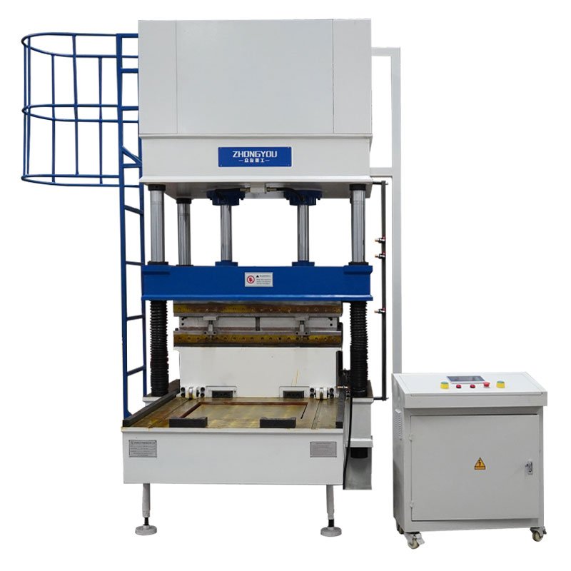 100 Ton Hydraulic Hot Press Machine for Plastic Sheet Molding