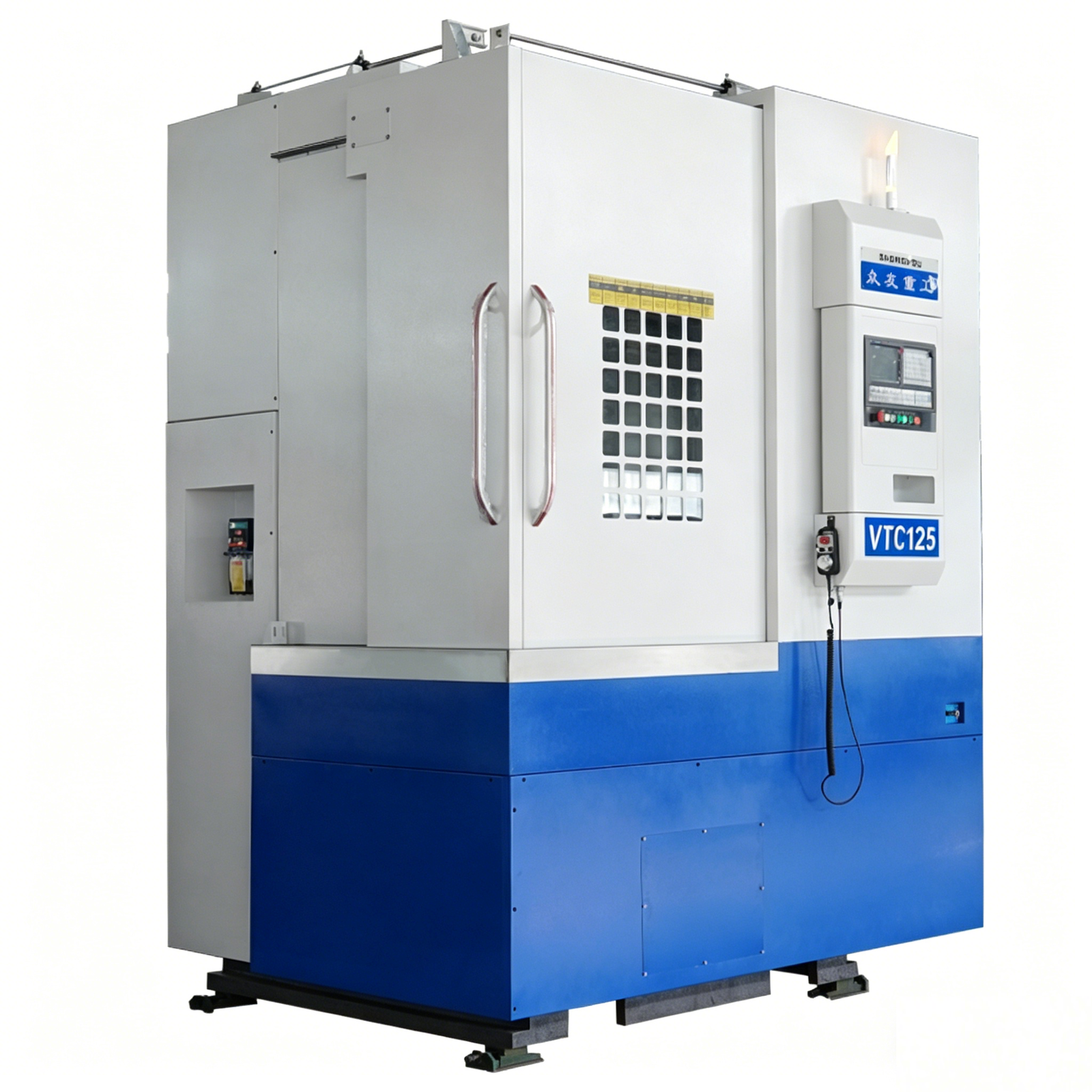 High Precision VTC125 Vertical Turning Center for Stainless Steel Flanges