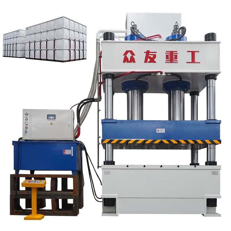 1000T Hydraulic press for moulding FRP water tank panels