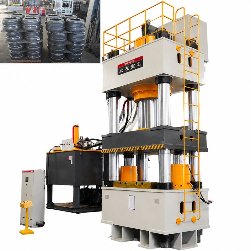 1000 Ton Car Wheel Hub Hydraulic Press, Aluminum Alloy Wheel Forging Press for Automotive Manufacturing