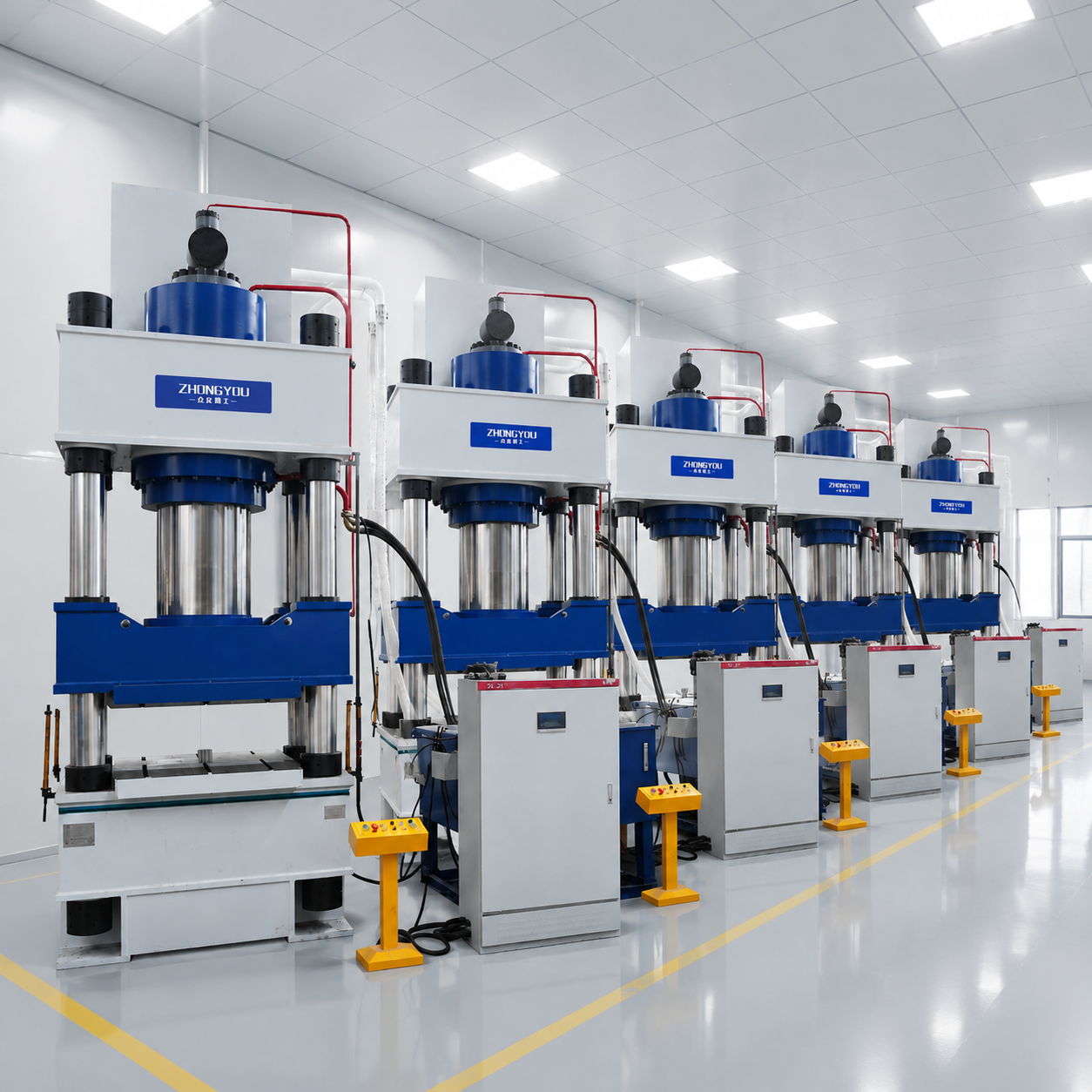 1000 Ton Four Column Hydraulic Press Machine for Industrial Metal Forming