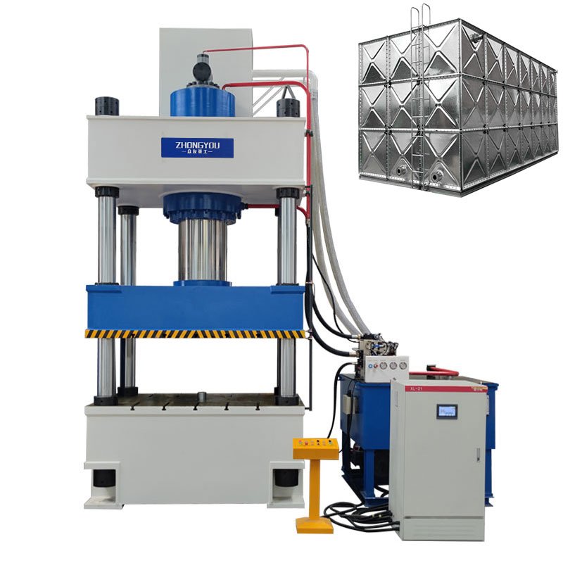 800ton Hydraulic forming machine for water tank panels