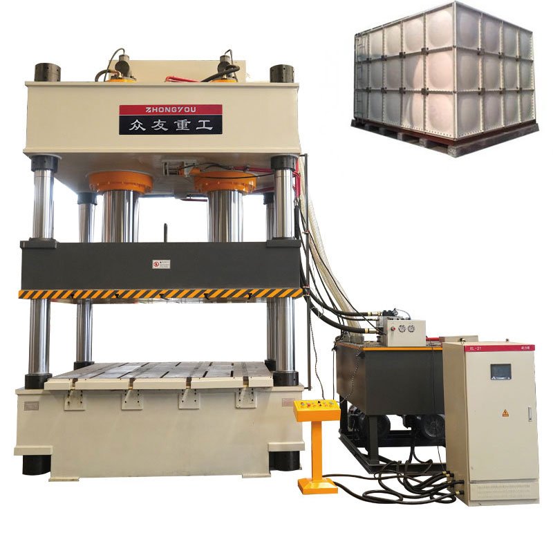 FRP Water Tank Panel Compression Molding Press     composite molding press