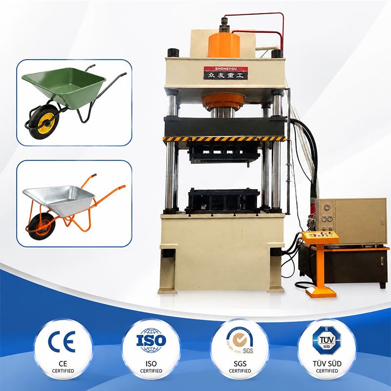 Hydraulic Press Machine for Wheelbarrow and Hand Cart Body Forming