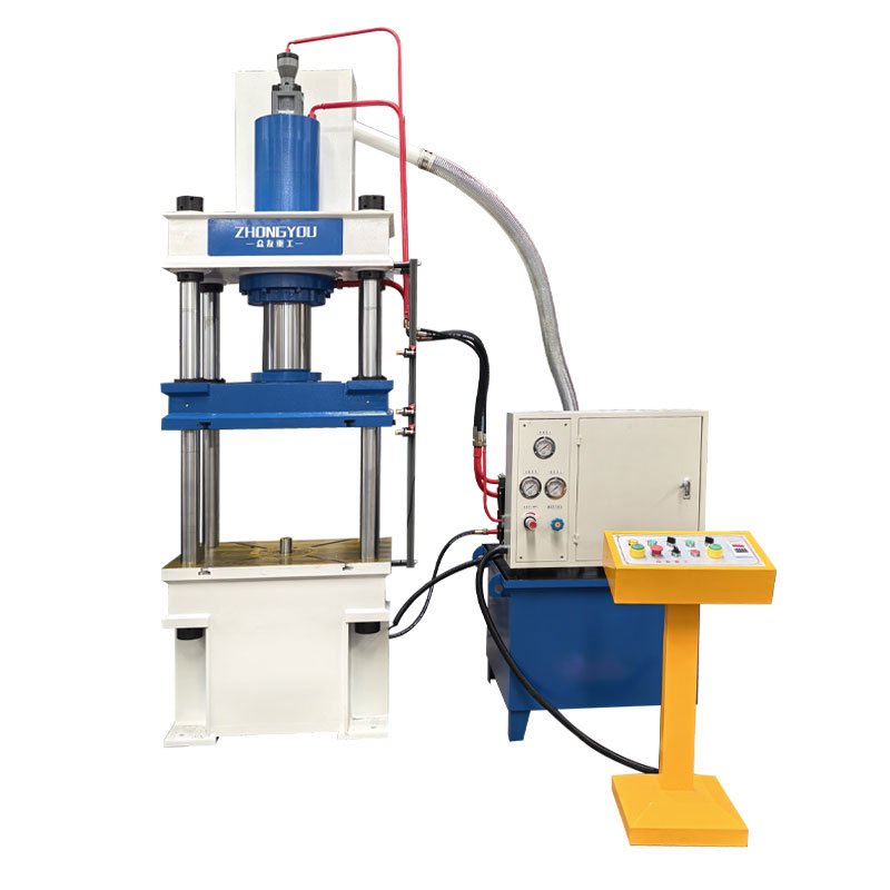 100 Ton Four Column Hydraulic Press Machine  Hydraulic Forming Press Manufacturer