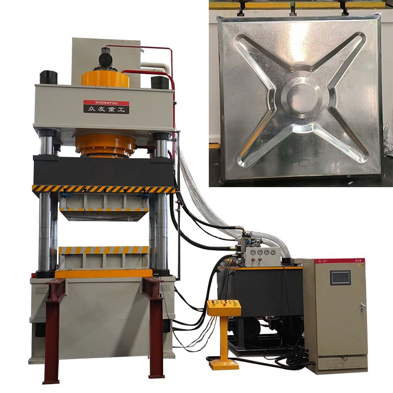 800 Ton  Four Column Hydraulic Press for Stainless Steel Water Tank Panels  water tank panel forming machine