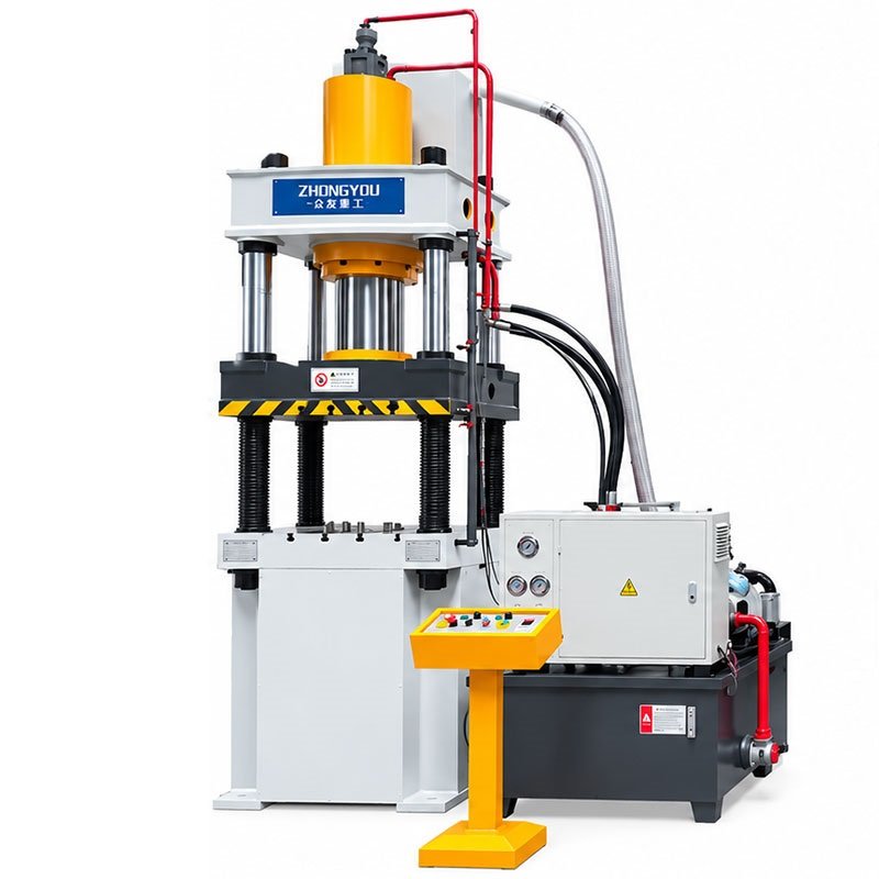 200 Ton Hydraulic Deep Drawing Press  aluminum pot deep drawing machine