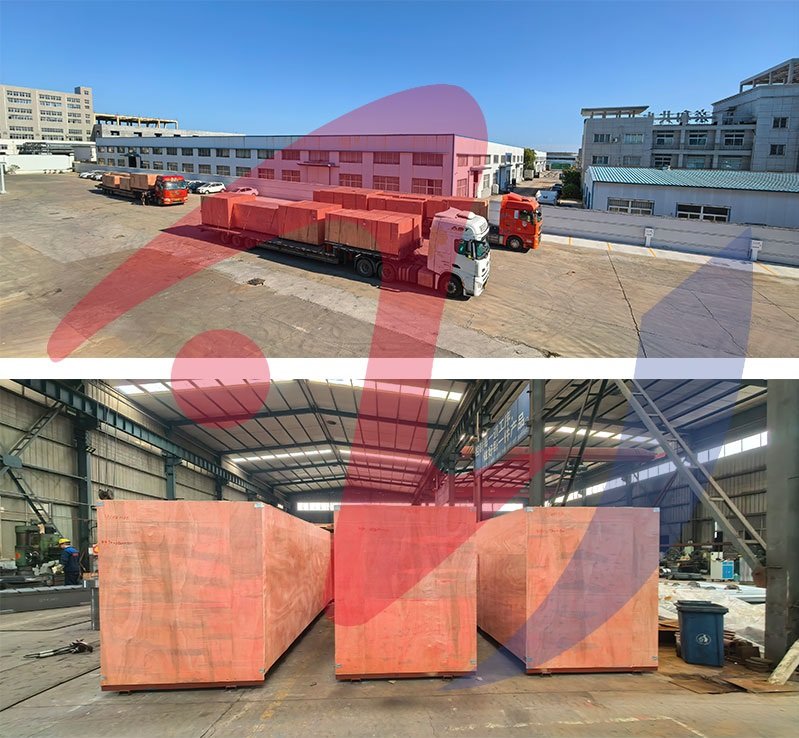 12 Hot Press Machines Successfully Shipped Overseas, Highlighting ZHONGYOU Heavy Industry’s Manufacturing Strength