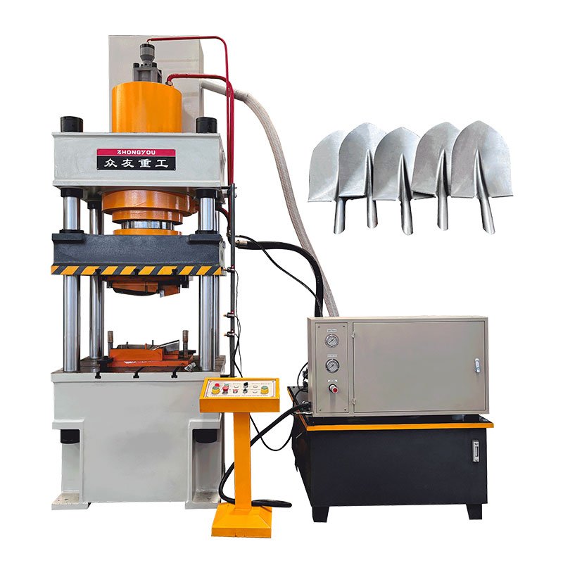 Hydraulic Press for Steel Shovel and Spade Manufacturing  Metal Shovel Making Hydraulic Press Machine