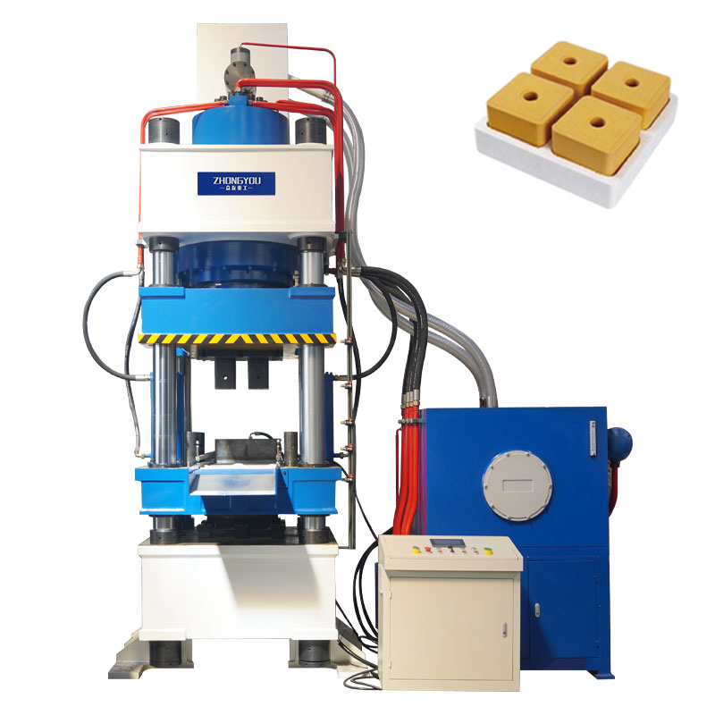 630 tons salt brick machine production line