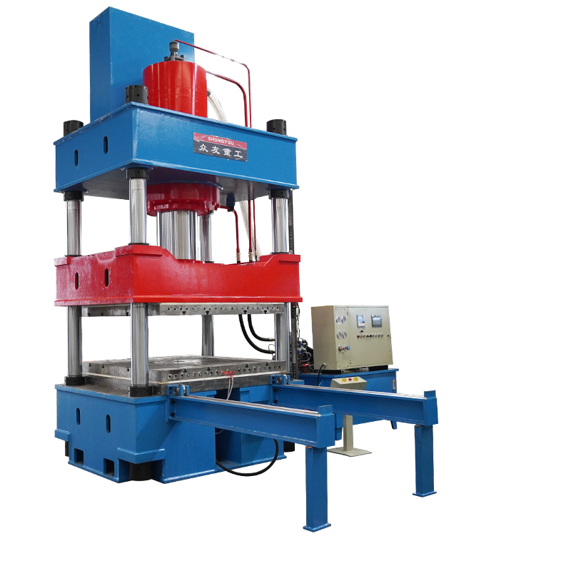 630 tons three-beam four-column hot press
