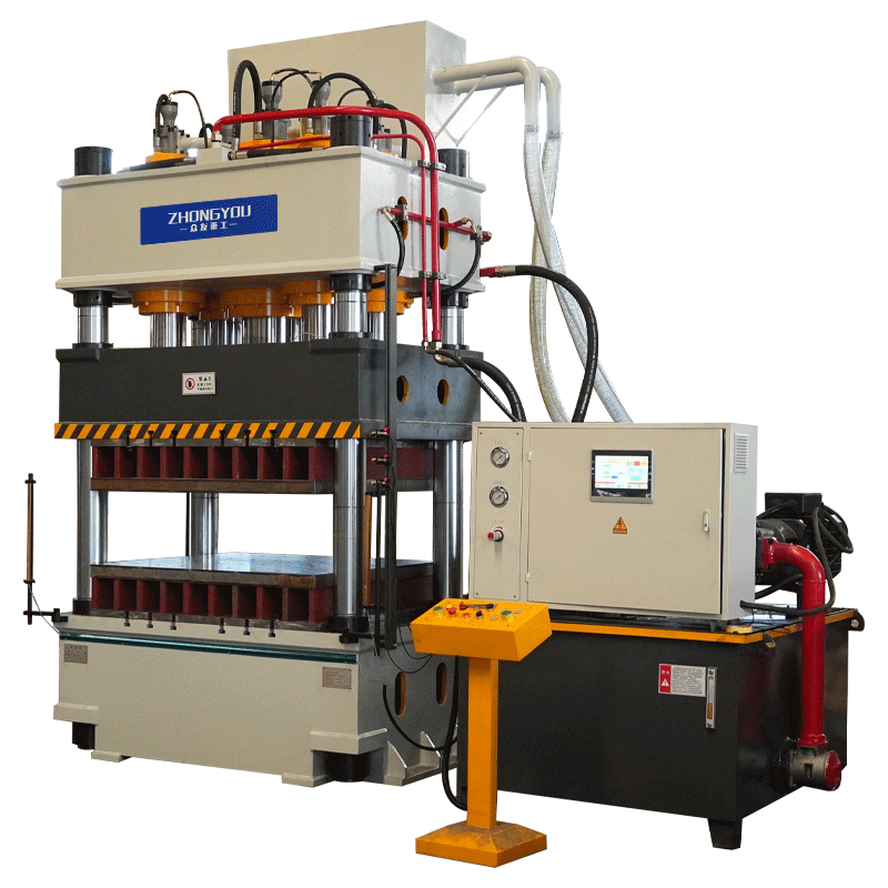 500 tons servo hydraulic press with grating mold Precision electronic device molding (2).png