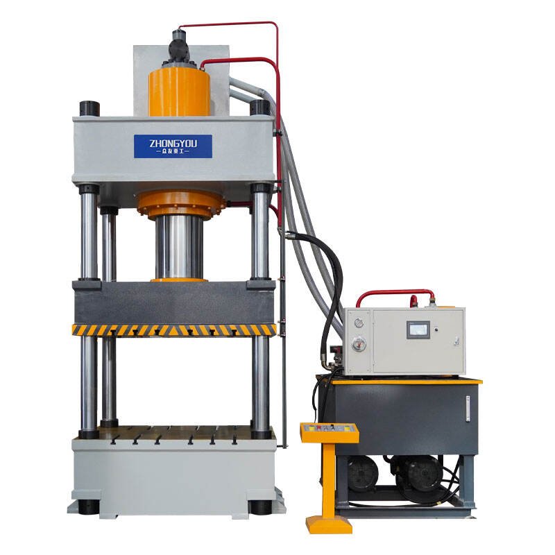 315T 300-ton four-column press  Bulletproof insert plate hot press molding hydraulic press