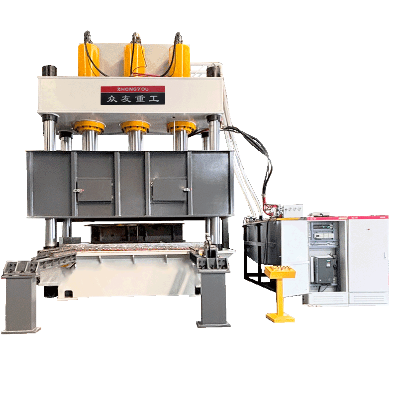 Compressed pallet machine  bamboo palle hot pressing hydraulic press