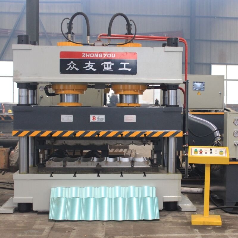 315T metal roof tile press machine