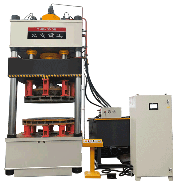 disk head hydraulic press
