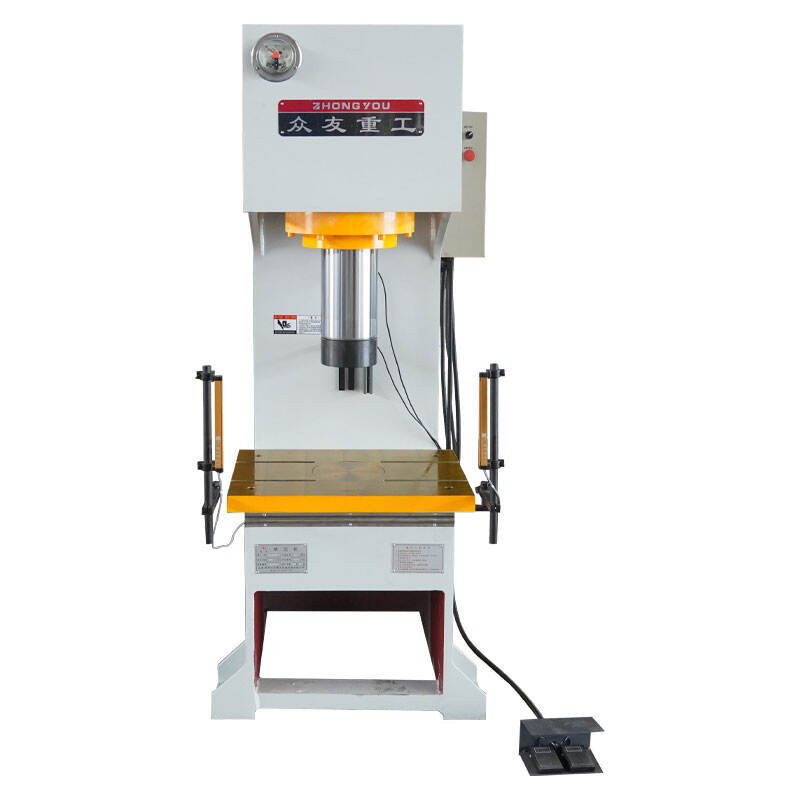 100 tons single arm hydraulic presses metal calibration presses