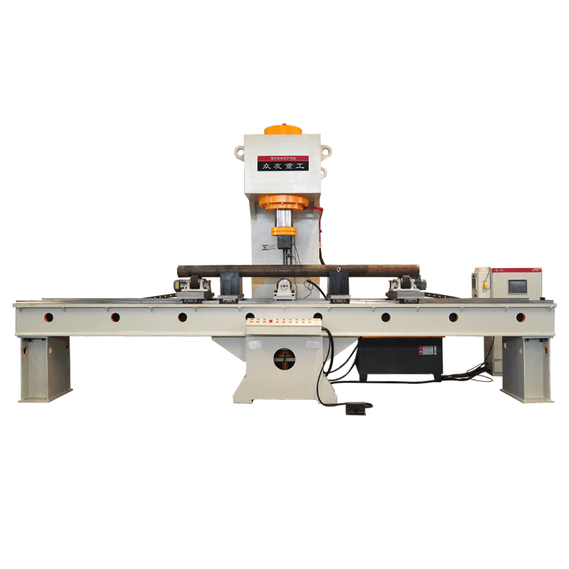 Single-Arm Hydraulic Press for Straightening Metal Round Bars (1).png