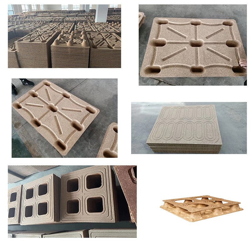  compressed pallet machine bamboo palle hot pressing hydraulic press-3