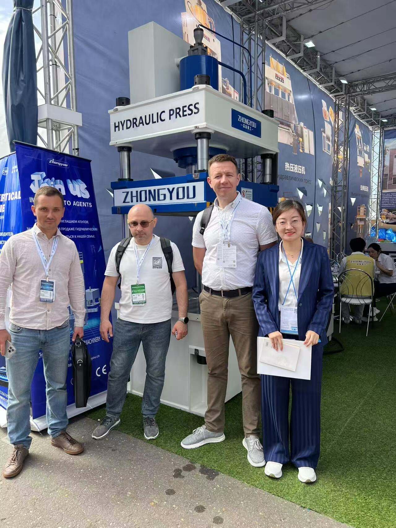 Zhongyou Heavy Industry Debuts at Russia Moscow International Machine Tool Exhibition