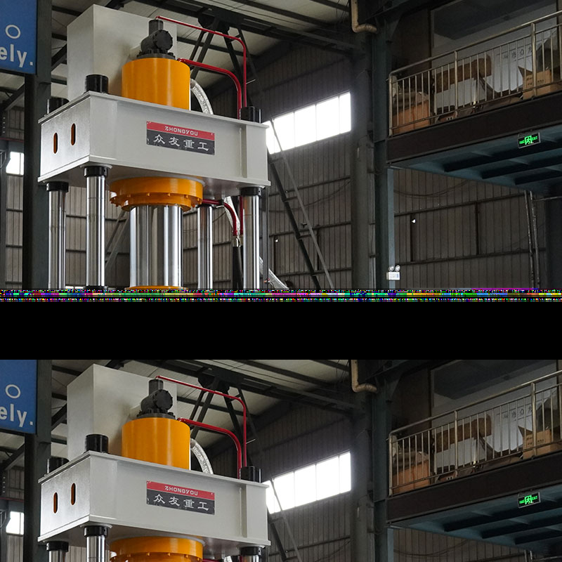 The Four-Column Hydraulic Press